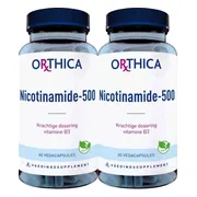 2x Orthica Nicotinamide-500 60 tabletten