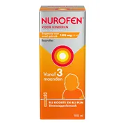 Nurofen Kinderen Suspensie Suikervrij Vanaf 3 Maanden 100ML