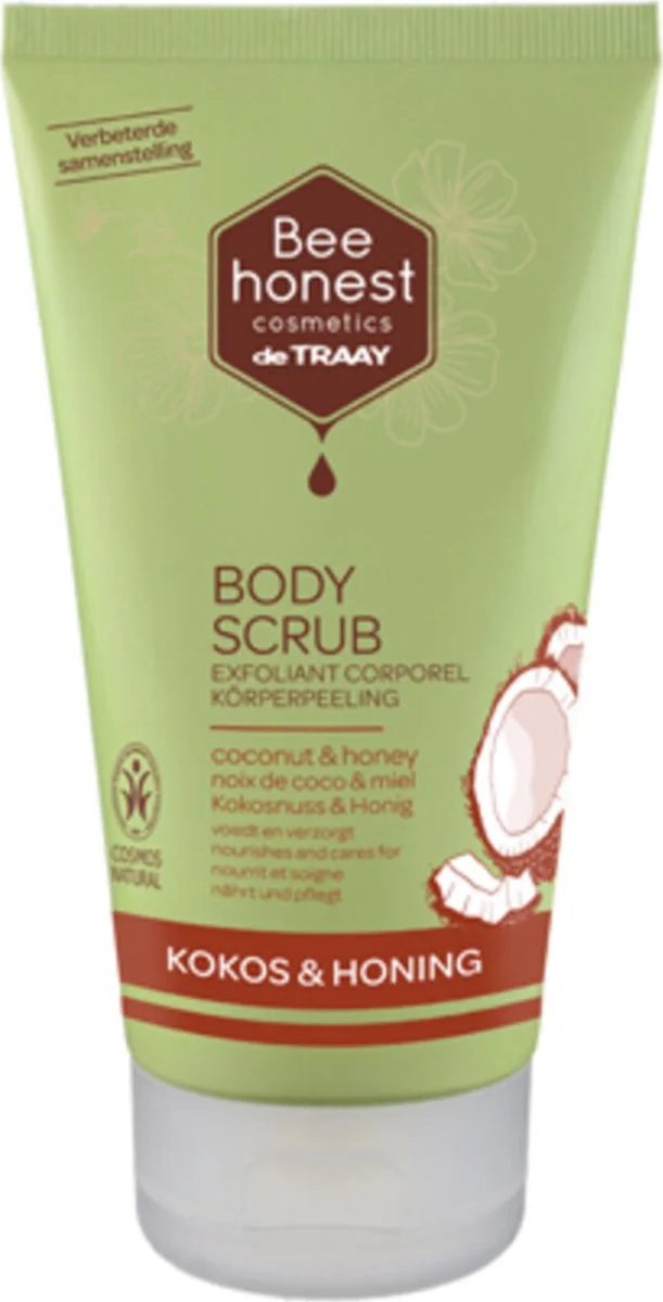 Bee Honest Bodyscrub Kokos & Honing 150ML