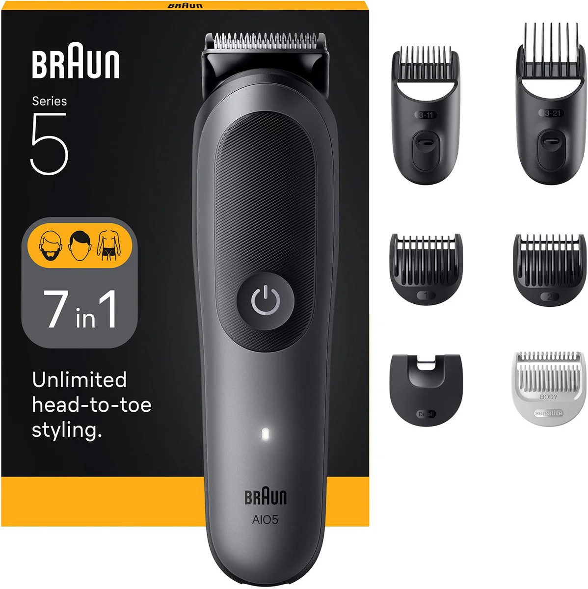 BRAUN All-In-One baardtrimmer Series 5 AIO5520