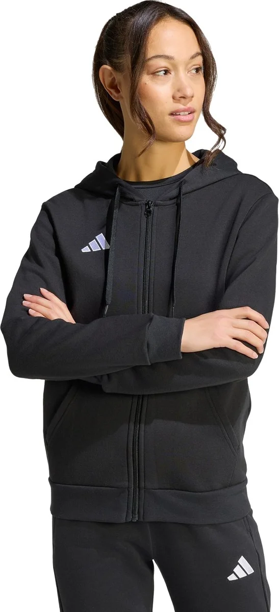adidas Dames vest Entrada 26 (Zwart, M)