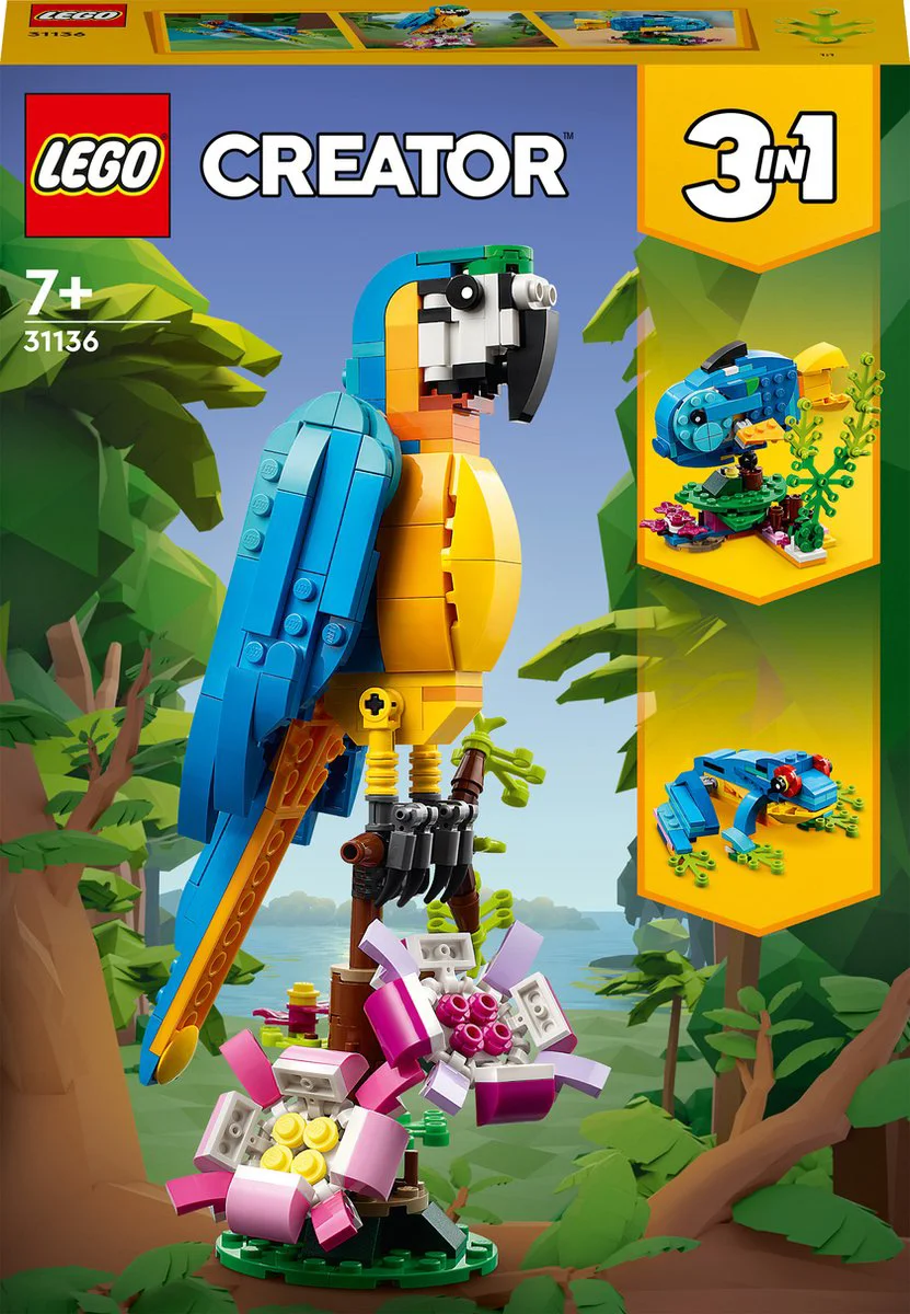 LEGO Creator Exotische papegaai 31136