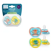 Avent Ultra Air Fopspeen Kikker Aap 18M+ 2ST