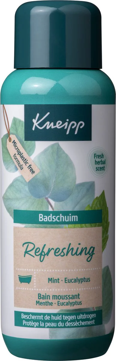 Kneipp Badschuim Refreshing Mint Eucalyptus 400 ml