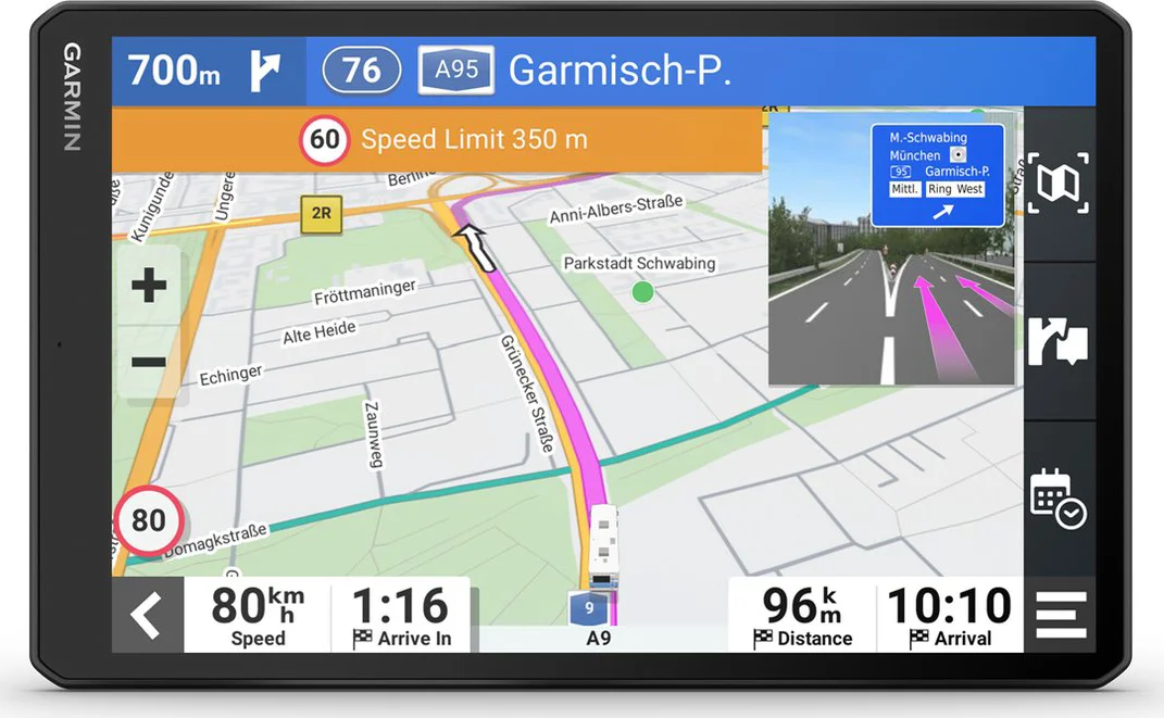 Garmin Camper 1095 Camper en Caravan Europa