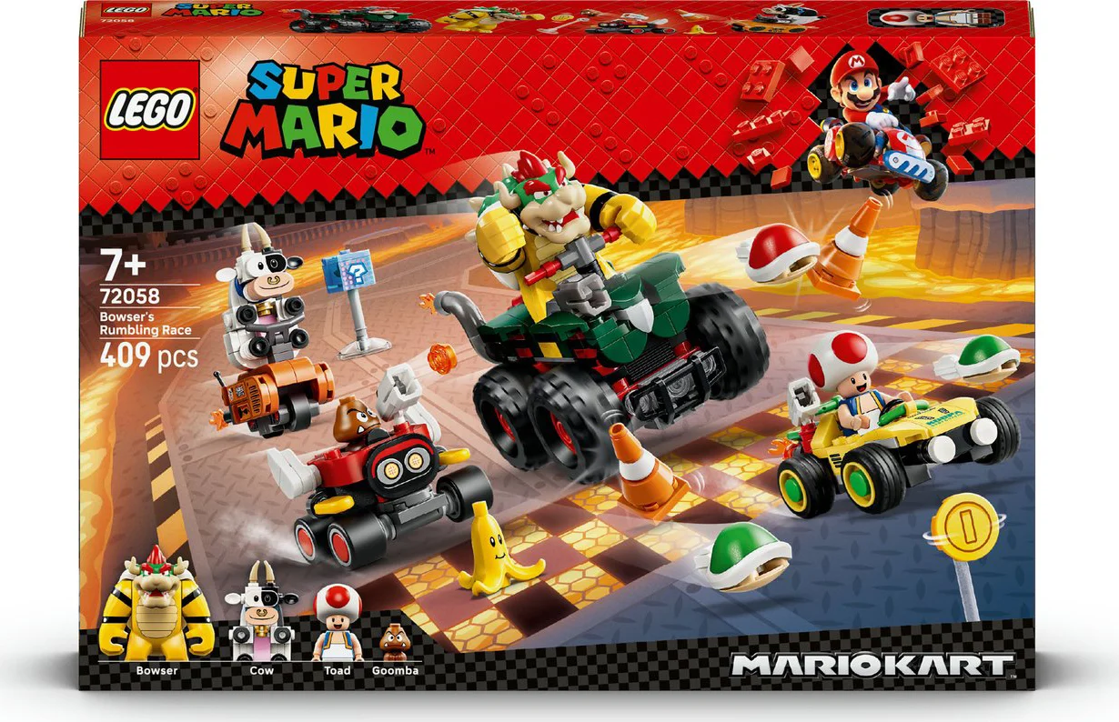 LEGO Super Mario Bowsers razende race 72058