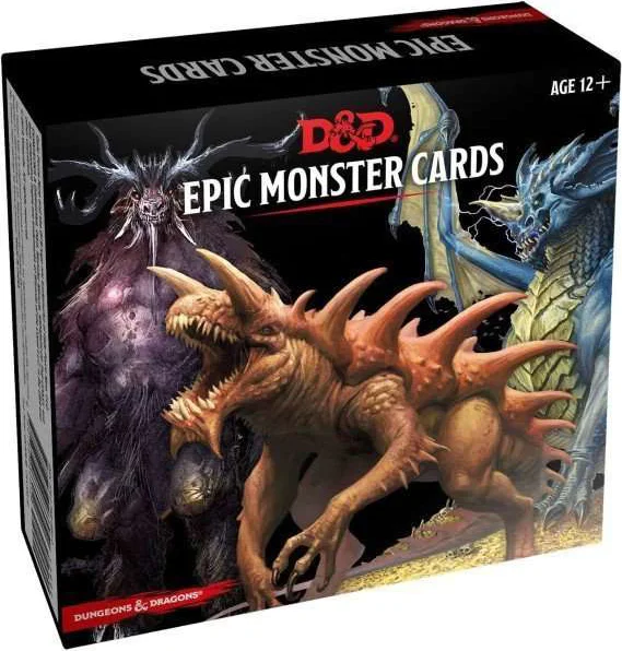 D&D 5.0 Epic Monster Cards