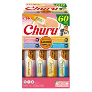 Ciao Churu Kattensnack Puree Salmon 60x14 gr