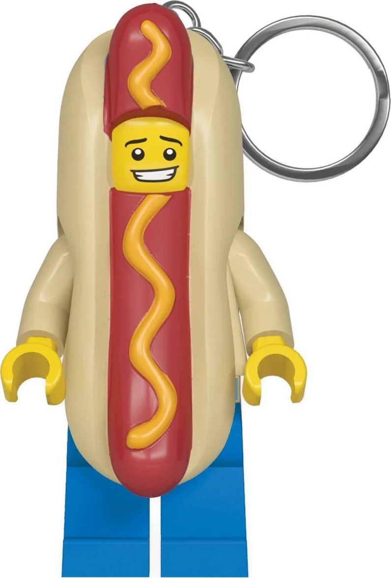 LEGO Hotdogman-sleutelhangerlampje