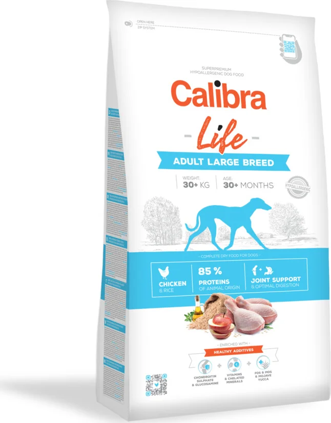 Calibra Life Adult Large Hondenvoer Kip 12 kg