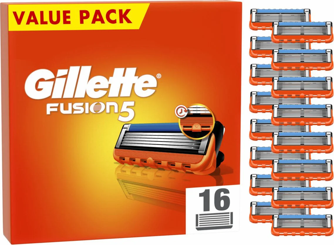 Gillette Fusion5 Navulmesjes (16 stuks)