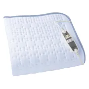 Inventum HN197VB elektrische onderdeken 160x80 cm - 1 persoons - Warmtedeken - 9 warmtestanden - Aparte voetzone - Anti-allergie - Antibacterieel - Turbostand - Fleece - Wit