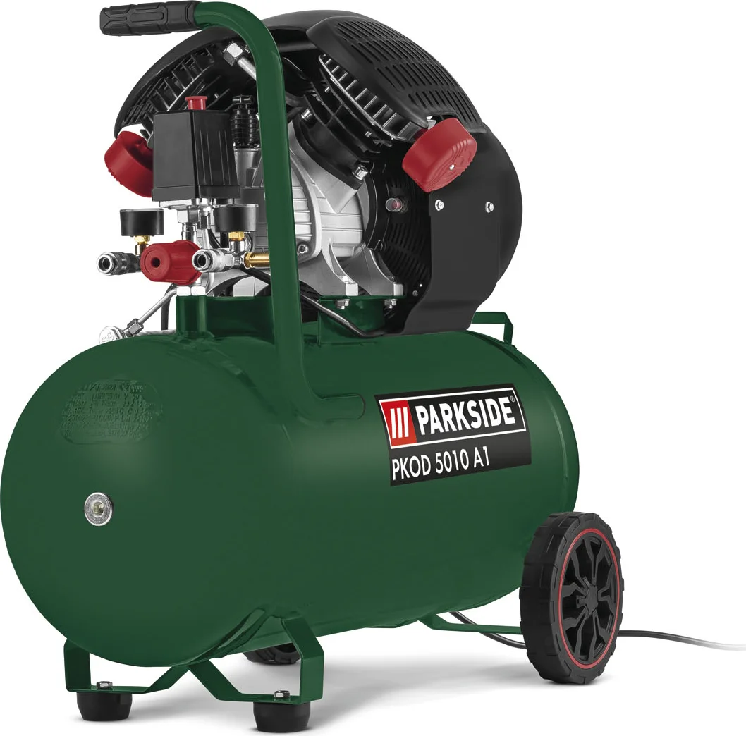 PARKSIDE Compressor met 2 cilinders 50 L