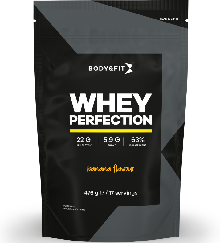 Body & Fit Whey Perfection Banana Milkshake 476 gr