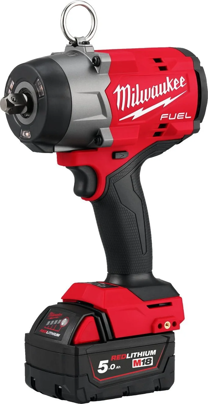 Milwaukee M18 FUEL™ FHIW2P12-502X Accu slagmoersleutel 1220Nm 1/2" borgpin 18V 5.0Ah in HD-Box - 4933492786
