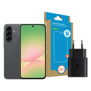 Samsung Galaxy A56 128GB Zwart 5G + Basis Accessoirepakket