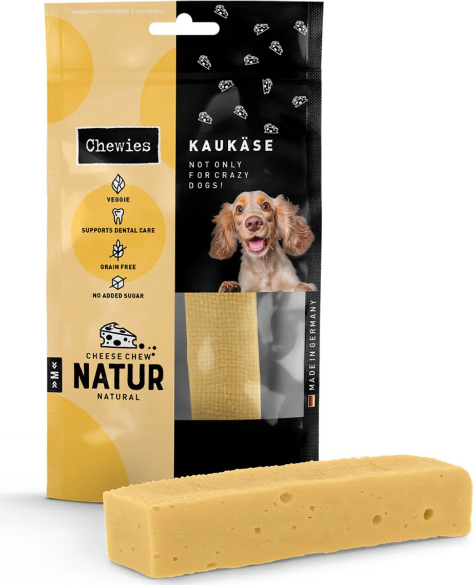 4x Chewies Kaas Sticks Hondensnack M 80 gr