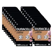 10x Duracell Knoopcelbatterijen 2016 2 stuks