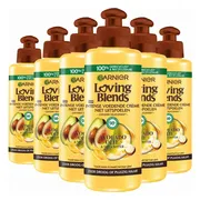 6x Garnier Loving Blends Avocado Olie en Shea Boter Leave-in Crème 200 ml