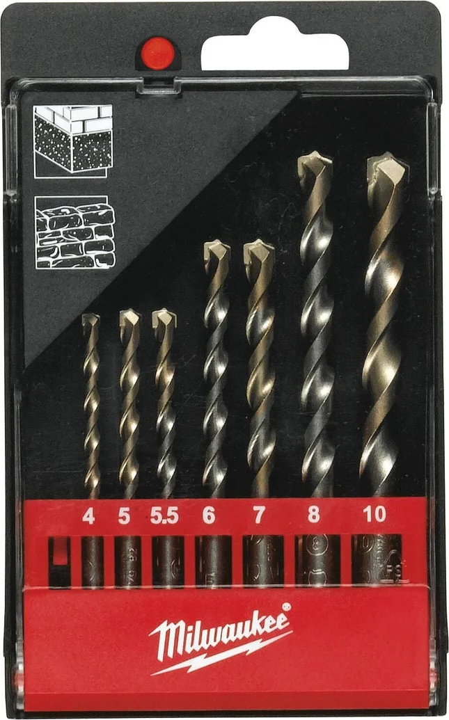 Milwaukee Betonboren 8-delige set - 4932480158