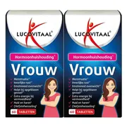 2x Lucovitaal Vrouw Hormoonsupport 60 tabletten