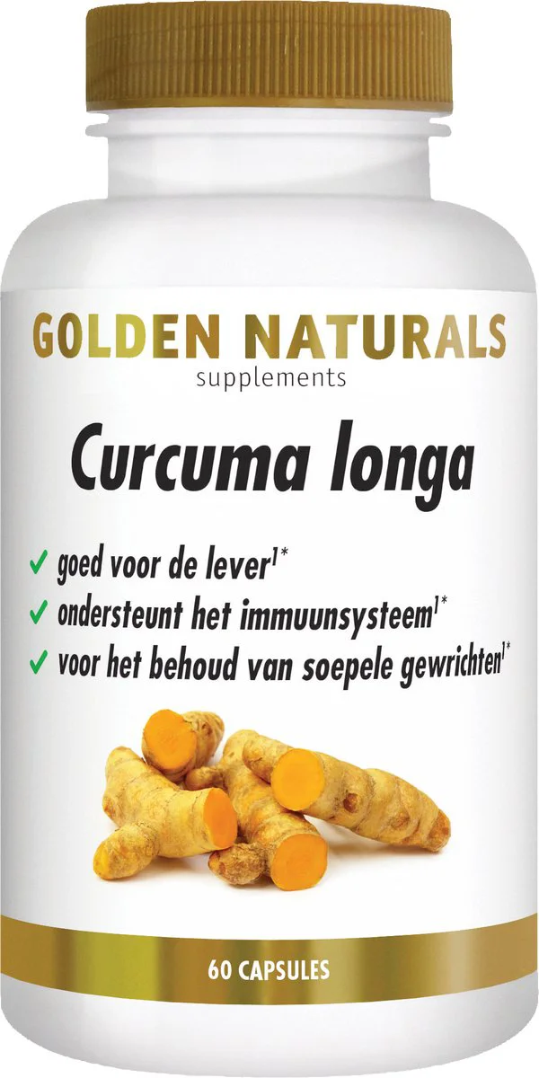 Golden Naturals Curcuma Longa Capsules 60CP