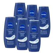 6x NIVEA Douchecrème Care 250 ml