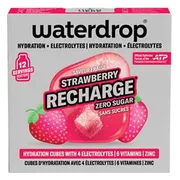 Waterdrop Strawberry Recharge Hydratation Cubes 12ST