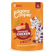 Edgard & Cooper Kat Adult Saus Pouch Kip 85 gr