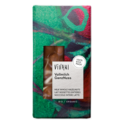 Vivani Chocoladereep Melk met Hele Hazelnoten 100GR