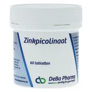 DeBa Pharma Zinkpicolinaat Tabletten 60TB
