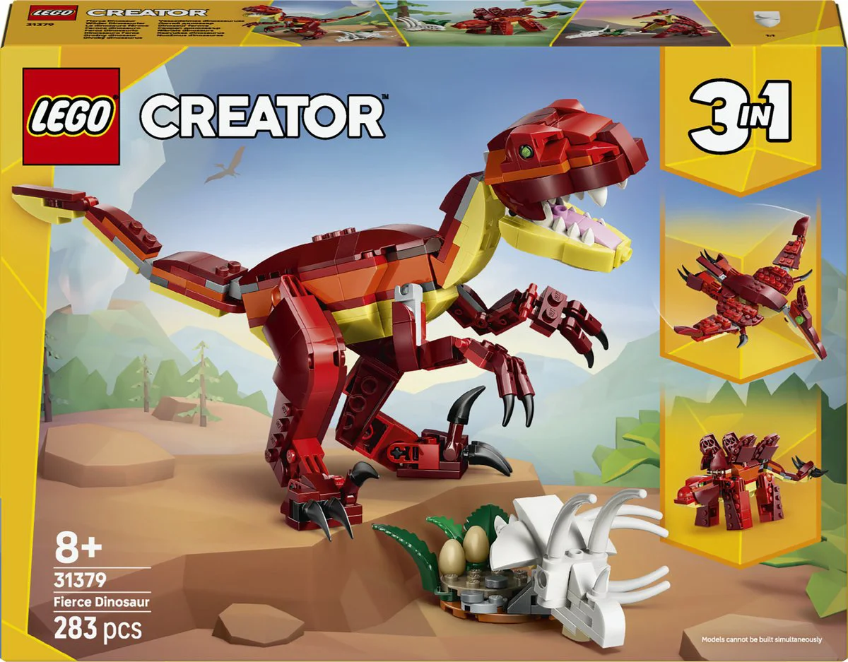 LEGO Creator Woeste dinosaurus 31379