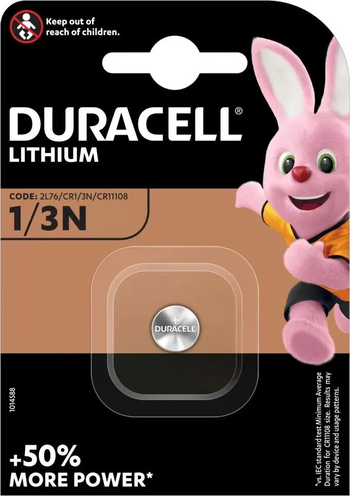 3x Duracell Foto Batterij 1-3N 1 stuks