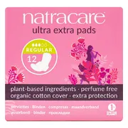 Natracare Ultra Extra Pads Normal Maandverband 12ST