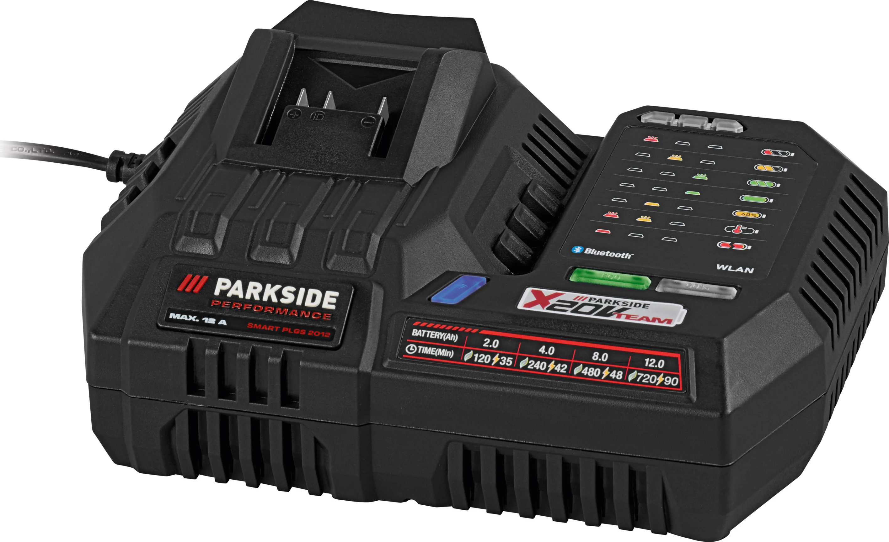PARKSIDE PERFORMANCE Smart acculader 20 V - 12 A