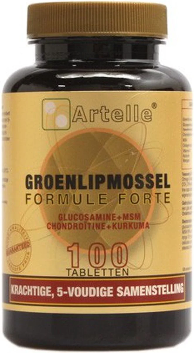 Artelle Groenlipmossel Formule Forte Tabletten 100TB
