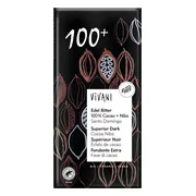 Vivani Chocoladereep Superior Dark 100% 80GR