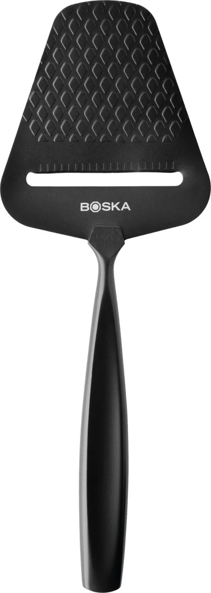 Boska Kaasschaaf Monaco+ Dark - Design kaasschaaf - Kaasschaaf voor harde kaas - Kaasschaaf donker - RVS - Vaatwasserbestendige kaasschaaf - Keukengerei - Keuken accessoires