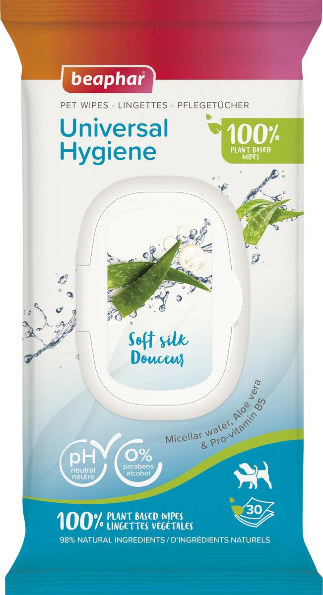 Beaphar Dierendoekjes Universal Hygiene 30 stuks
