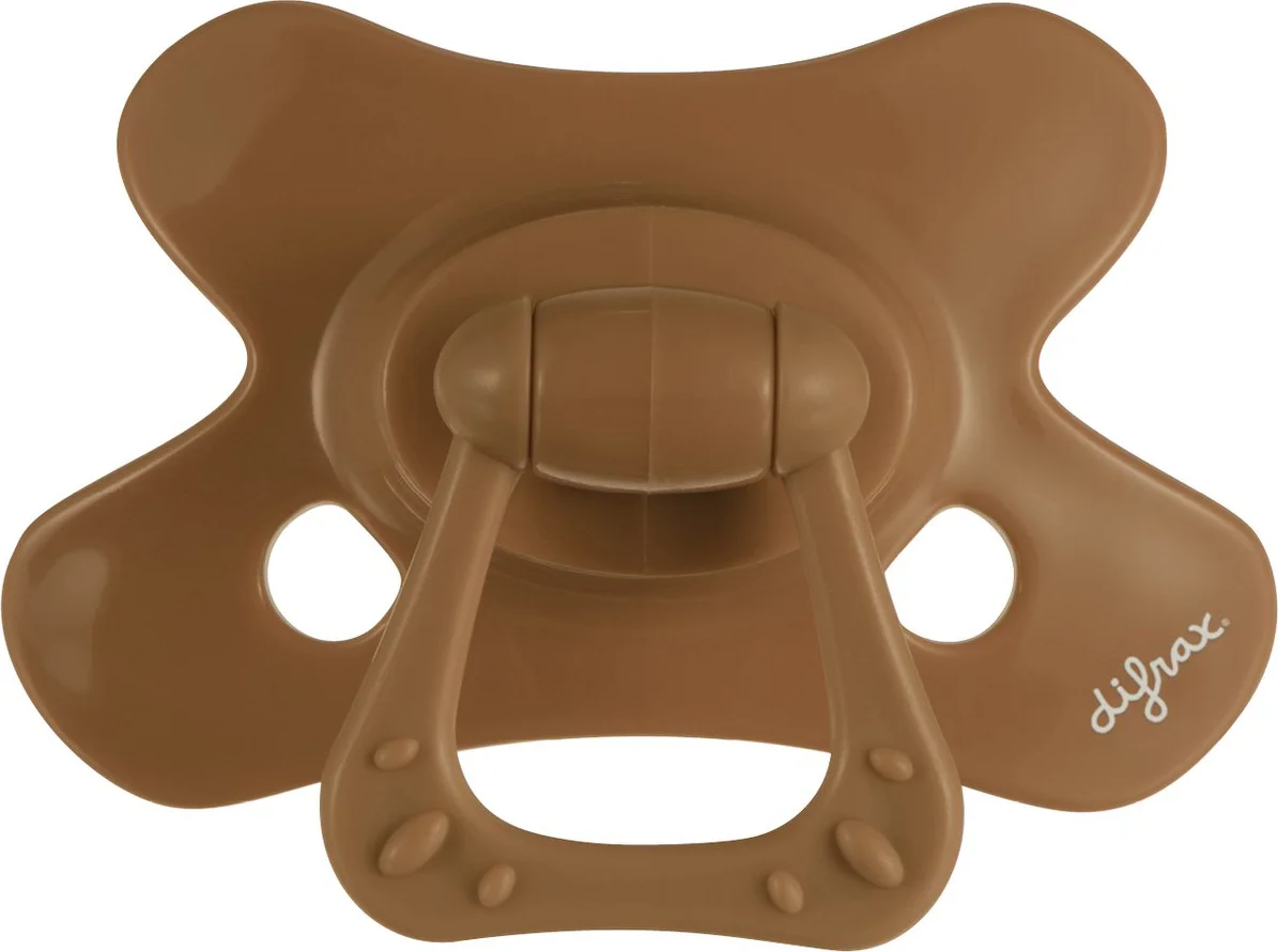 Difrax Fopspeen Natural 18+ Maanden Uni Cinnamon