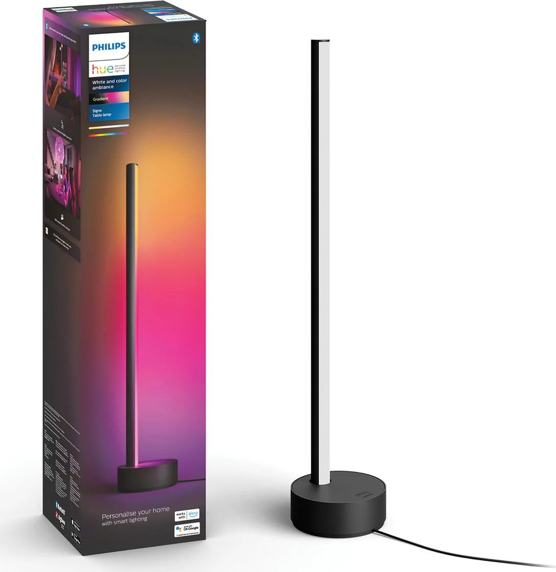 Philips Hue Gradient Signe tafellamp Zwart