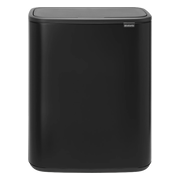 Brabantia Bo Touch Bin 60 Liter Matt Black