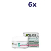 6x Garnier SkinActive Hyaluronzuur Aloë Vera Hydraterende Dagcrème 50 ml