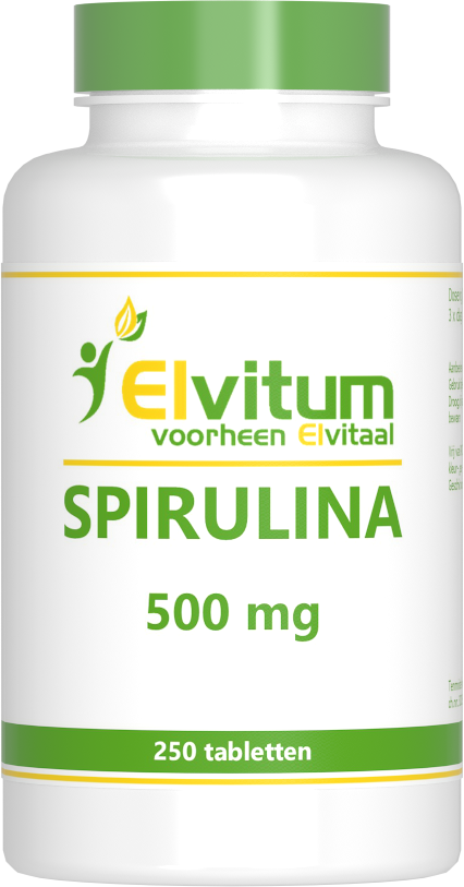 Elvitum Spirulina 500mg Tabletten 250TB