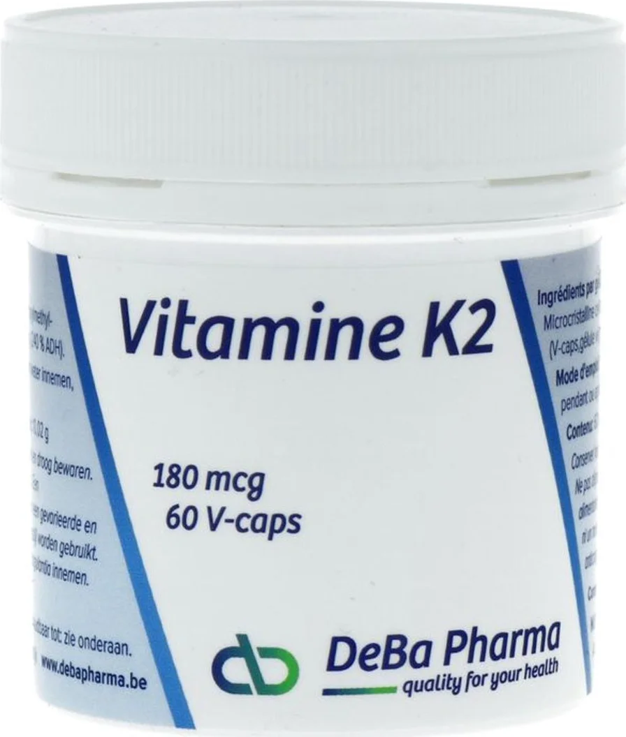 DeBa Pharma K2 180mcg Capsules 60VCP