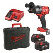 Milwaukee M18 FUEL™ FDD3-402C Accu schroefboormachine 18V 4.0Ah in koffer - 4933492472