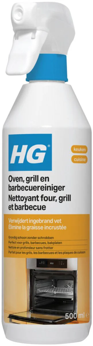 HG Oven, Grill en Barbecue Reiniger 500ML
