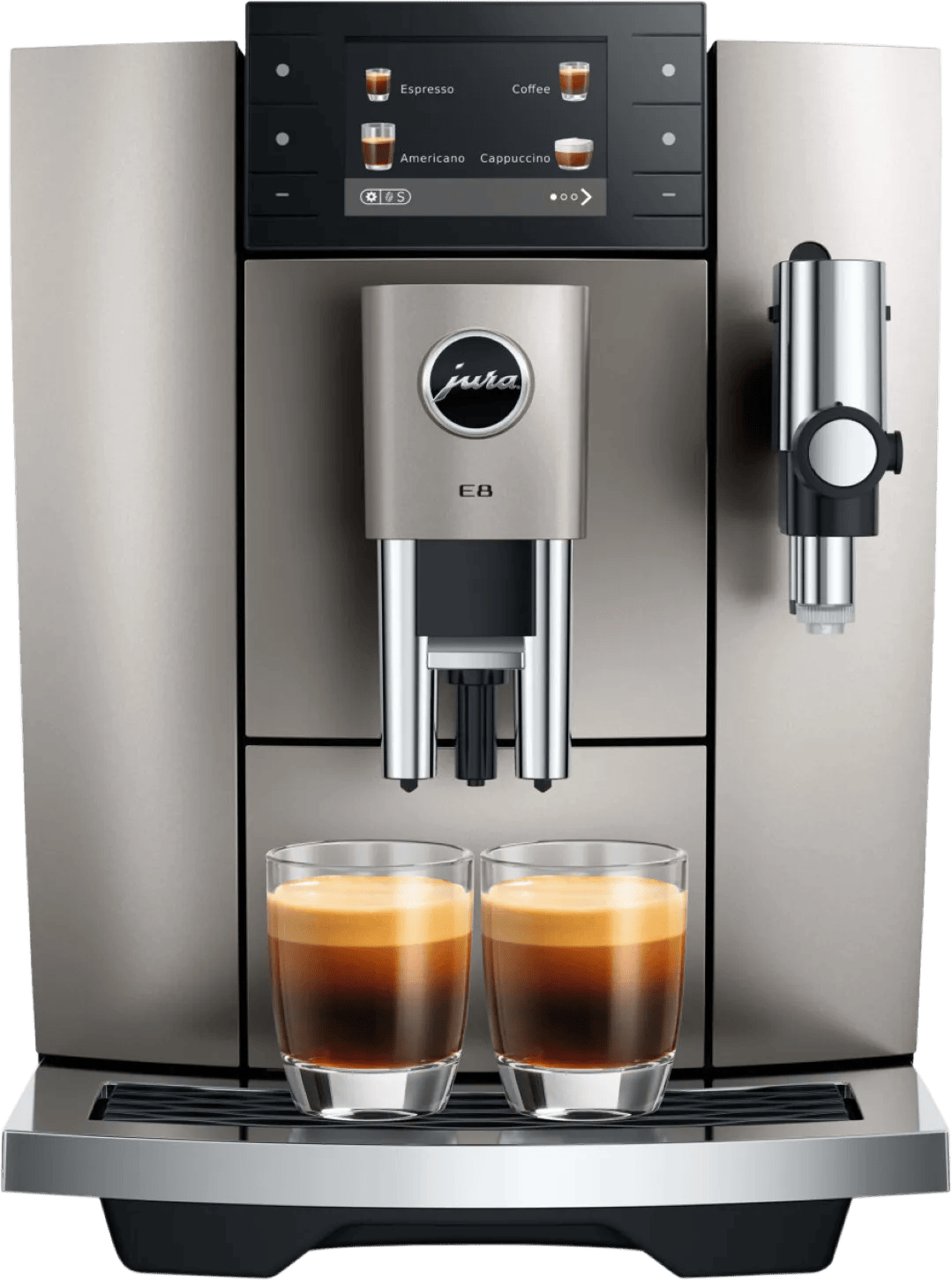 JURA E8 Midnight Silver (ED)