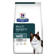 Hill's Prescription Diet w/d Multi-Benefit Kattenvoer Droog Kip 3 kg