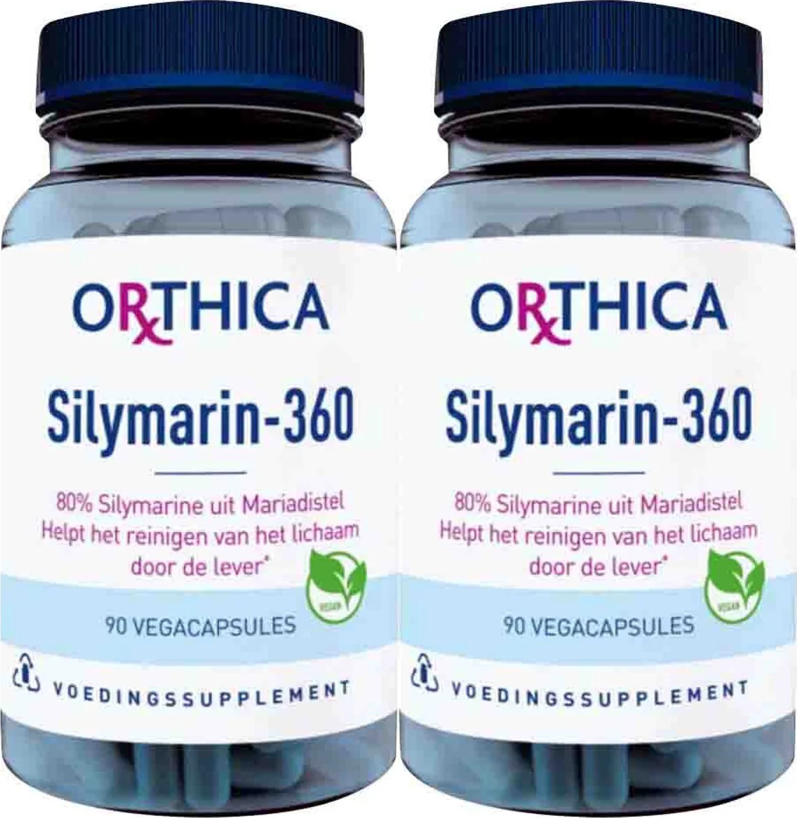 2x Orthica Silymarin-180 90 tabletten